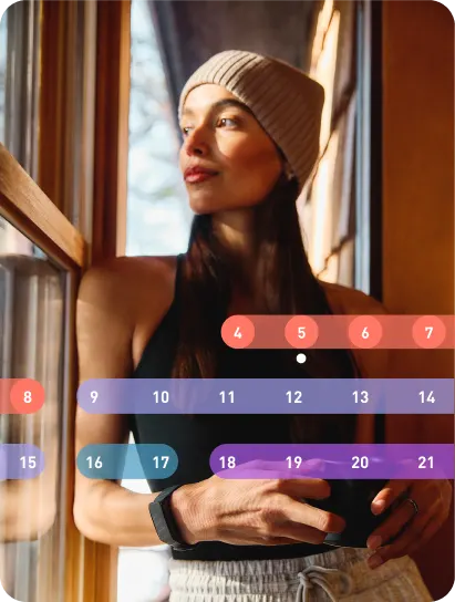 WHOOP band | cycle tracking overview